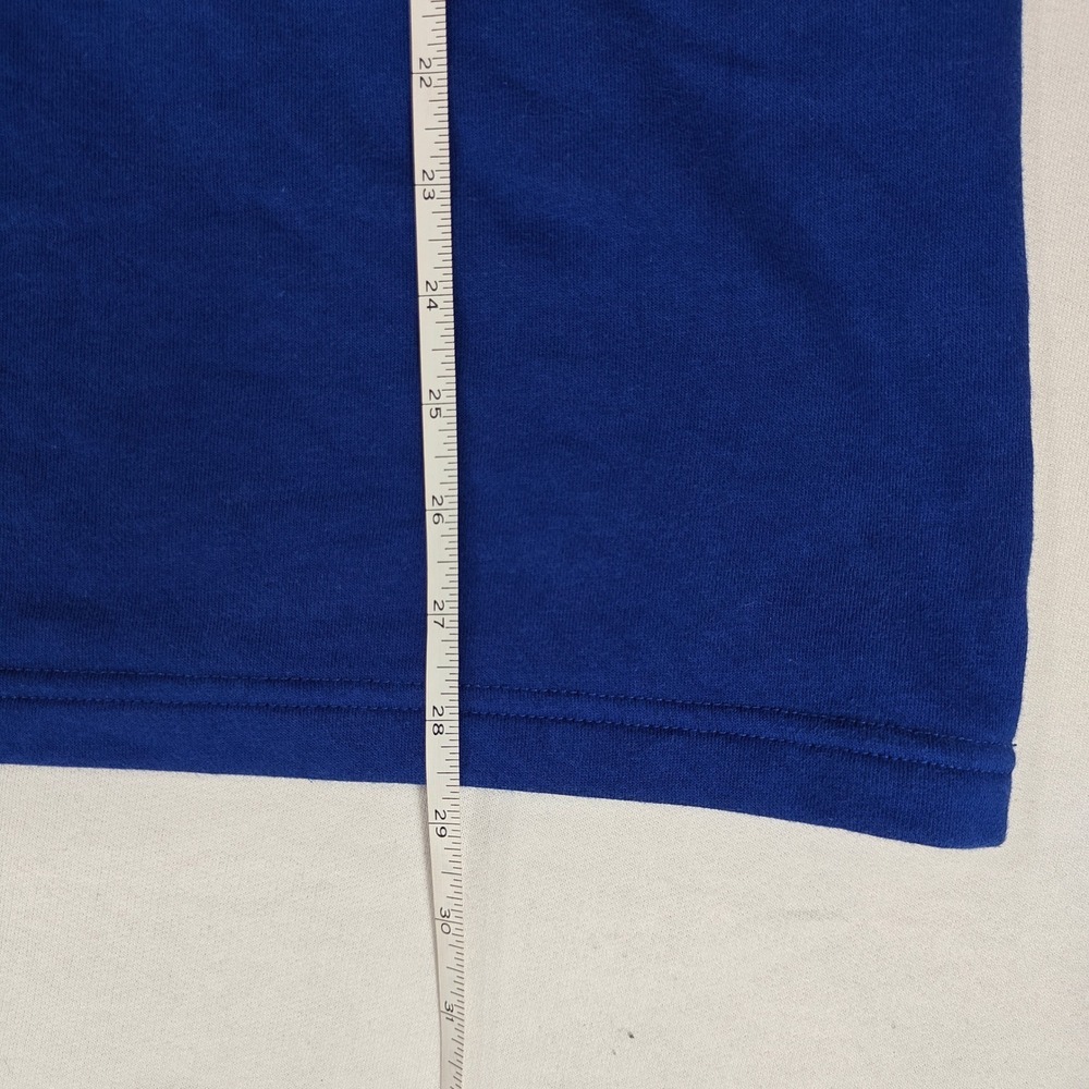 NHL Edmonton Oilers Quarter Zip Fleece Pullover Blue Mens Medium 1803894 - Picture 9 of 9